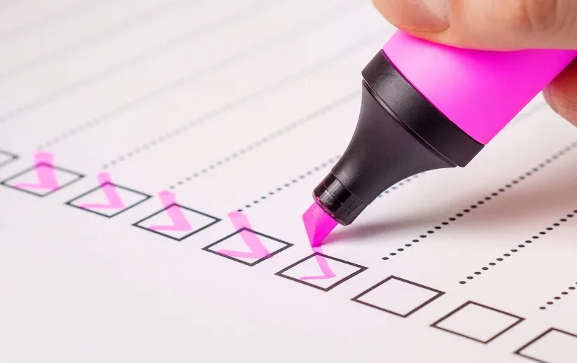Lista de verificare lista de verificare